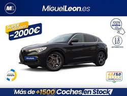 Negro Usado 2019 Alfa Romeo Stelvio Super SUV | 25.985 € (Precio justo)