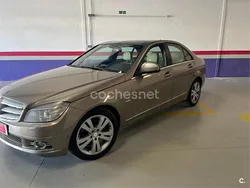 Beige Usado 2008 Mercedes C220 Avantgarde Berlina | 9300 € (Buen precio)