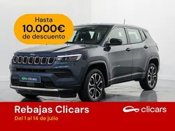 Azul Usado 2024 Jeep Compass Altitude SUV | 28.990 € (Precio justo)