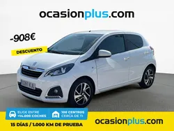 Blanco Usado 2018 Peugeot 108 Allure Utilitario | 9990 € (Un poco caro)