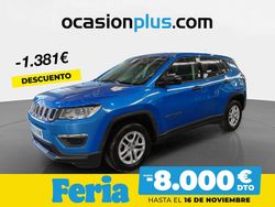 Azul Usado 2018 Jeep Compass Sport SUV | 15.200 € (Buen precio)