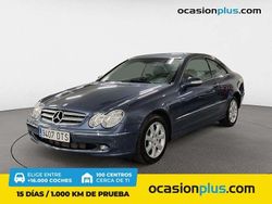 Azul Usado 2005 Mercedes CLK270 Elegance Coupe | 10.490 € (Precio justo)