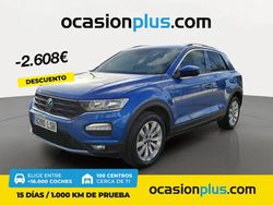 Azul Usado 2021 VW T-Roc Advance SUV | 23.190 € (Precio justo)