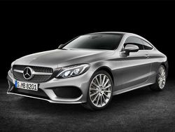 Gris Usado 2017 Mercedes C220 Coupe | 25.900 € (Precio justo)