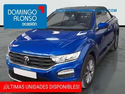 Azul Usado 2021 VW T-Roc Cabriolet Descapotable | 16.790 € (Precio justo)