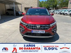 Rojo Usado 2022 Dacia Sandero Comfort Utilitario | 14.850 € (Precio justo)
