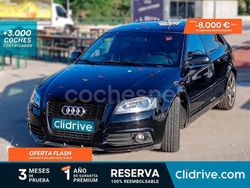 Negro Usado 2012 Audi A3 Ambiente Berlina | 8590 € (Precio justo)