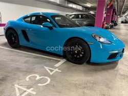 Azul Usado 2019 Porsche 718 Cayman Coupe | 60.000 € (Buen precio)