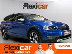Azul Usado 2017 Skoda Octavia Familiar | 18.490 € (Precio justo)