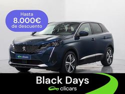 Azul Usado 2021 Peugeot 3008 Allure SUV | 20.490 € (Precio justo)