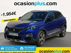 Azul Usado 2020 Peugeot 3008 Style Monovolumen | 16.982 € (Precio justo)