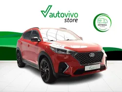 Rojo Usado 2019 Hyundai Tucson N Line SUV | 21.000 € (Precio justo)