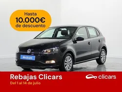 Negro Usado 2016 VW Polo Berlina | 9390 € (Precio justo)