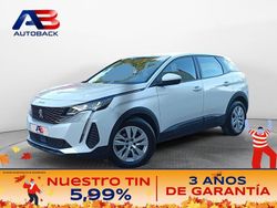 Blanco Usado 2021 Peugeot 3008 Active SUV | 15.450 € (Buen precio)