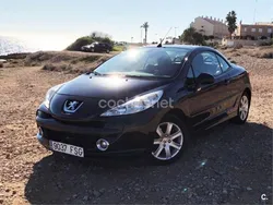 Negro Usado 2007 Peugeot 207 CC Descapotable | 3600 € (Precio justo)