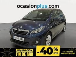 Azul Usado 2017 Peugeot 108 Active Utilitario | 7490 € (Precio justo)