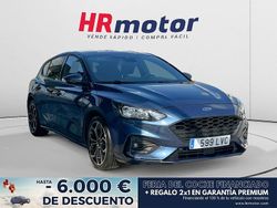 Azul Usado 2021 Ford Focus ST-Line Berlina | 16.490 € (Un poco caro)