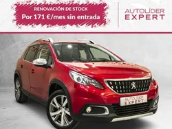 Rojo Usado 2019 Peugeot 2008 Allure SUV | 14.900 € (Buen precio)
