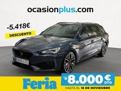 Gris / plata Usado 2021 Cupra Leon Familiar | 30.890 € (Precio justo)
