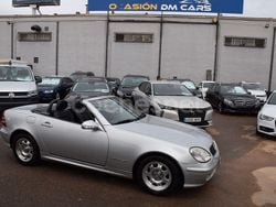 Gris Usado 2000 Mercedes SLK200 Descapotable | 5500 € (Precio justo)
