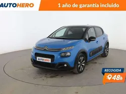 Azul Usado 2018 Citroën C3 PureTech Utilitario | 9799 € (Precio justo)