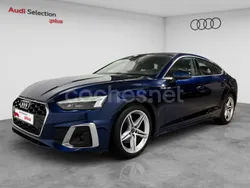 Azul Usado 2021 Audi A5 Sportback S-Line Berlina | 35.500 € (Caro)