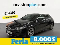 Negro Usado 2018 Mercedes A180 Berlina | 20.990 € (Precio justo)