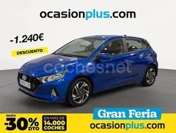 Azul Usado 2021 Hyundai i20 Berlina | 13.650 € (Precio justo)