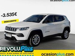 Blanco Usado 2022 Jeep Compass Longitude SUV | 19.455 € (Precio justo)