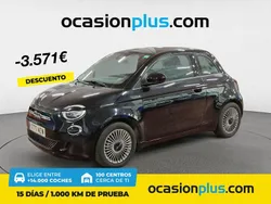Negro Usado 2023 Fiat 500e Icon Utilitario | 14.350 € (Precio justo)