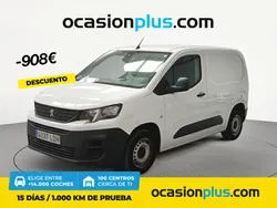 Blanco Usado 2019 Peugeot Partner Premium Monovolumen | 9990 € (Precio justo)