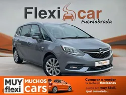 Gris Usado 2017 Opel Zafira Excellence Monovolumen | 14.490 € (Un poco caro)