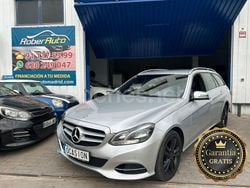 Gris / plata Usado 2015 Mercedes E200 Avantgarde Familiar | 9999 € (Buen precio)