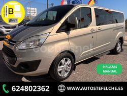 Beige Usado 2015 Ford Tourneo Custom Titanium Monovolumen | 22.000 € (Precio justo)