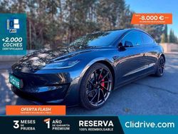 Negro Usado 2025 Tesla Model 3 Performance Berlina | 45.890 €