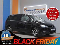 Negro Usado 2018 VW Sharan Sport Monovolumen | 22.900 € (Precio justo)