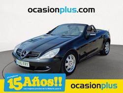 Negro Usado 2007 Mercedes SLK200 Descapotable | 11.900 € (Precio justo)