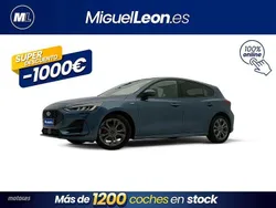Azul Usado 2022 Ford Focus ST-Line Berlina | 17.985 € (Buen precio)