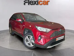 Rojo Usado 2019 Toyota RAV4 Hybrid Advance SUV | 25.390 € (Buen precio)