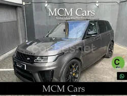 Gris / plata Usado 2018 Land Rover Range Rover Sport SVR SUV | 79.999 €