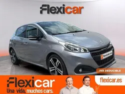 Gris Usado 2019 Peugeot 208 GT-line Utilitario | 11.690 € (Precio justo)