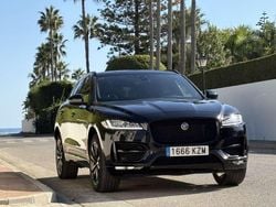 Negro Usado 2018 Jaguar F-Pace R-Sport SUV | 30.850 €