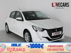 Blanco Usado 2022 Peugeot 208 Active Utilitario | 13.700 € (Precio justo)