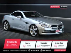 Gris Usado 2013 Mercedes SLK200 Descapotable | 23.990 € (Precio justo)