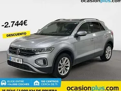 Plateado Usado 2023 VW T-Roc Life SUV | 21.546 € (Buen precio)
