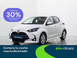 Blanco Usado 2021 Toyota Yaris Hybrid Active Berlina | 16.990 € (Precio justo)
