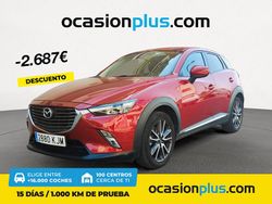 Rojo Usado 2018 Mazda CX-3 Luxury SUV | 16.090 € (Precio justo)