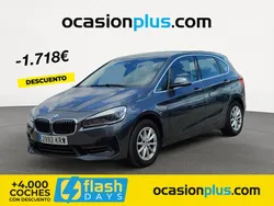 Gris Usado 2018 BMW 218 Active Tourer Monovolumen | 18.900 € (Precio justo)