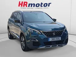 Azul Usado 2018 Peugeot 5008 GT-line Monovolumen | 16.990 € (Precio justo)