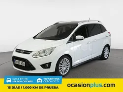 Blanco Usado 2013 Ford Grand C-Max Titanium Monovolumen | 8600 € (Precio justo)
